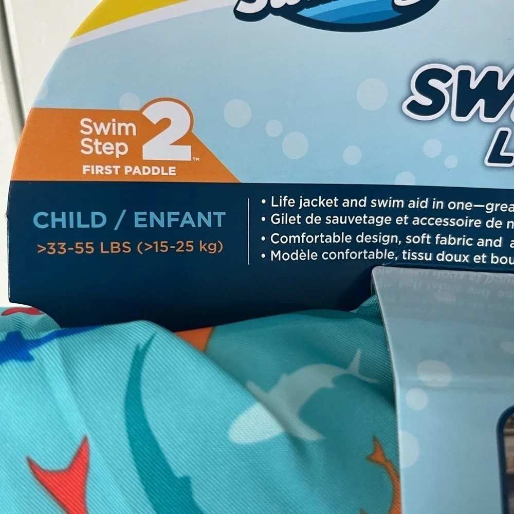 SwimWays Swim Trainer Life Jacket - Shark (6067368)